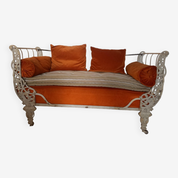 Banquette ancienne en fer