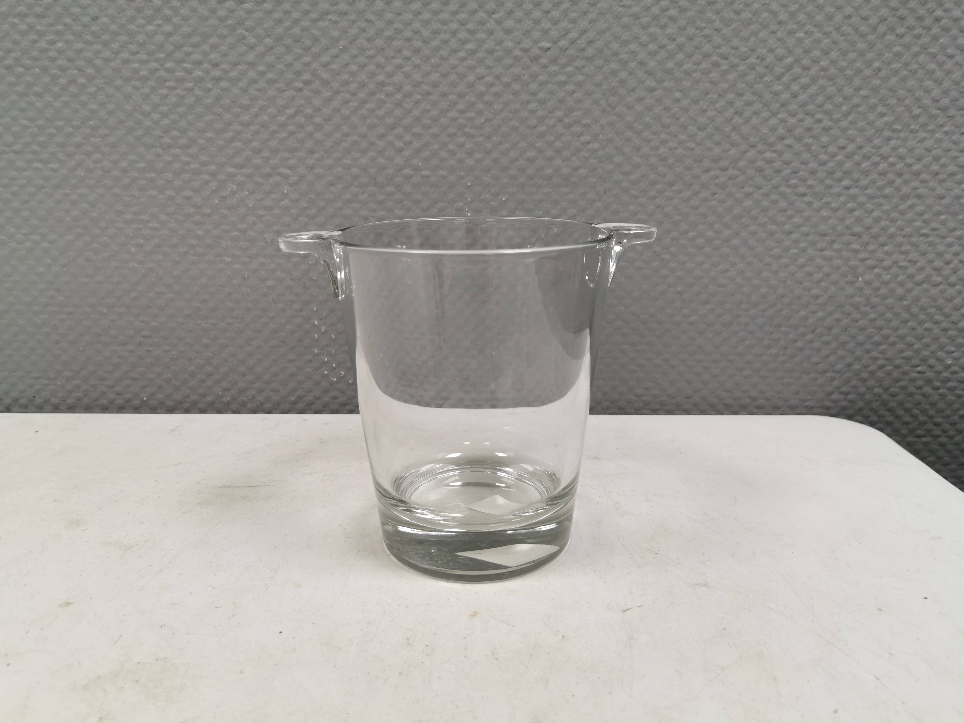 Bormioli Rocco Ypsilon ice bucket from the 1990s-2000s Italy.