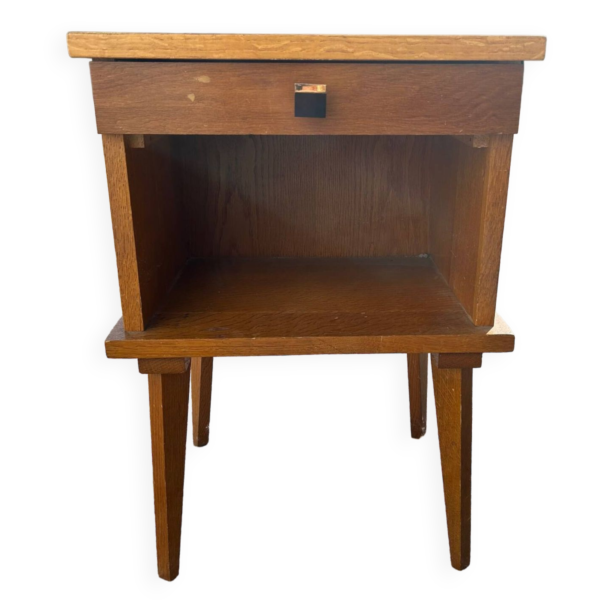 Oak bedside 1950