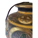 Handmade Asian style lamp in ceramic