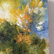 "June Bouquet", oil on canvas signed Bottini