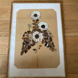 Butterfly wings frame