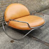 Chaise ondalunga vintage Gastone Rinaldi 1971