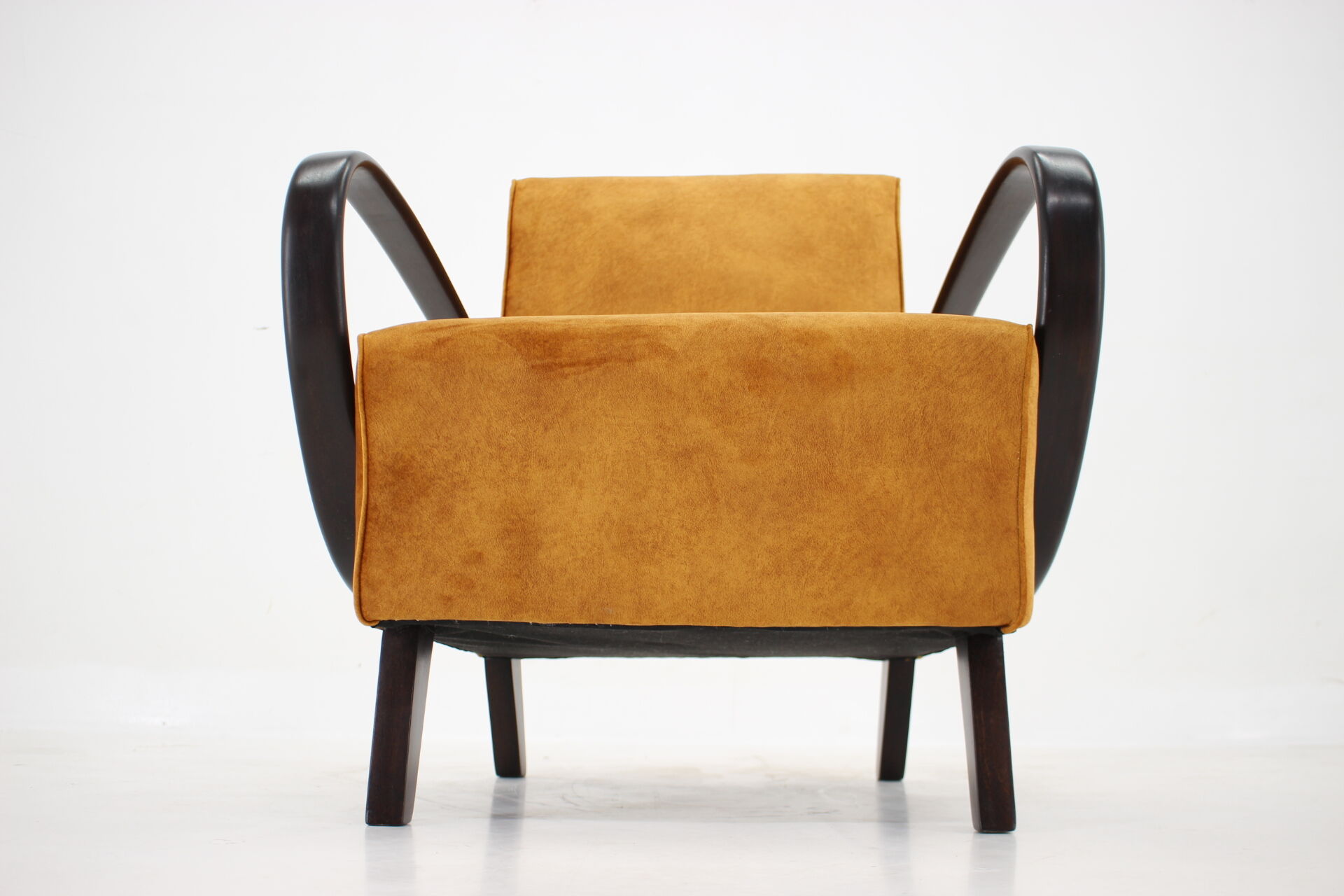 1950s Jindrich Halabala Restored Armchair, Czechoslovakia
