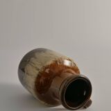 Mid-Century Modern Fat Lava Drip Glaze Ceramic Vase, West Germany, 1970s