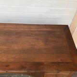 Louis Philippe desk in solid walnut