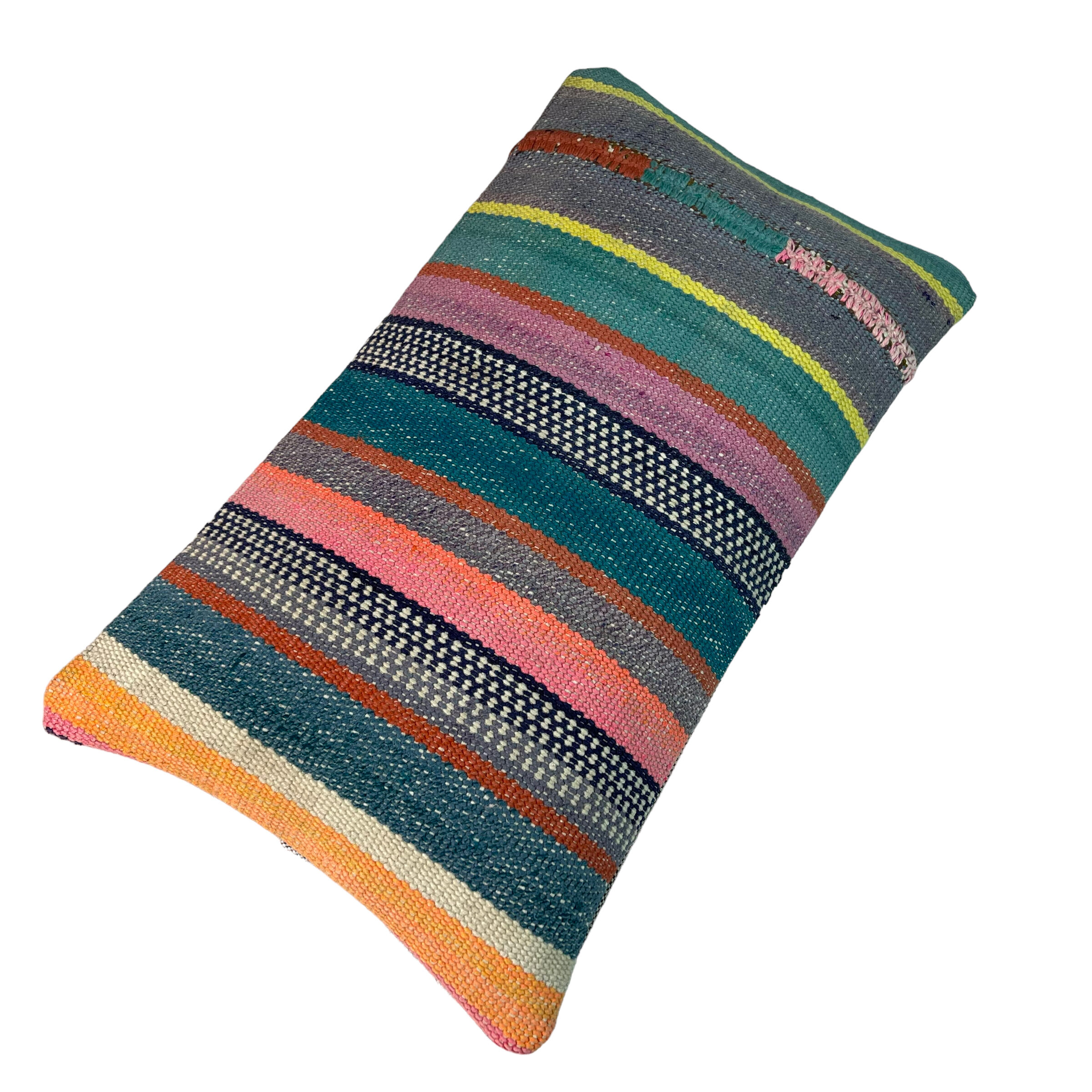 Vintage turkish handmade cushion cover , 30 x 50 cm