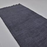 Vintage Black Hemp Rug sku3956