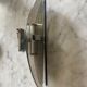 Vintage smoked glass wall lamp