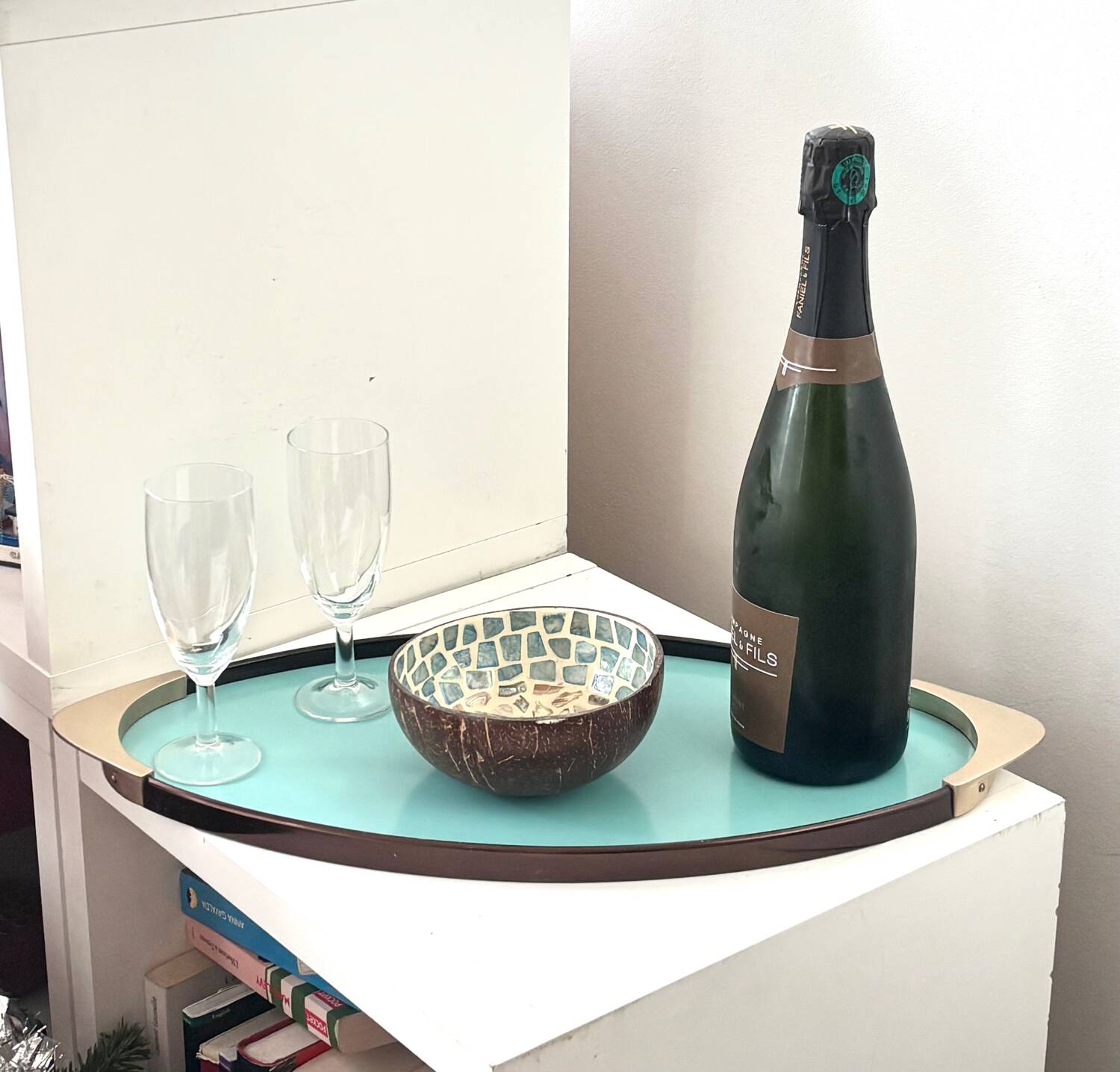 Italian serving tray 1970