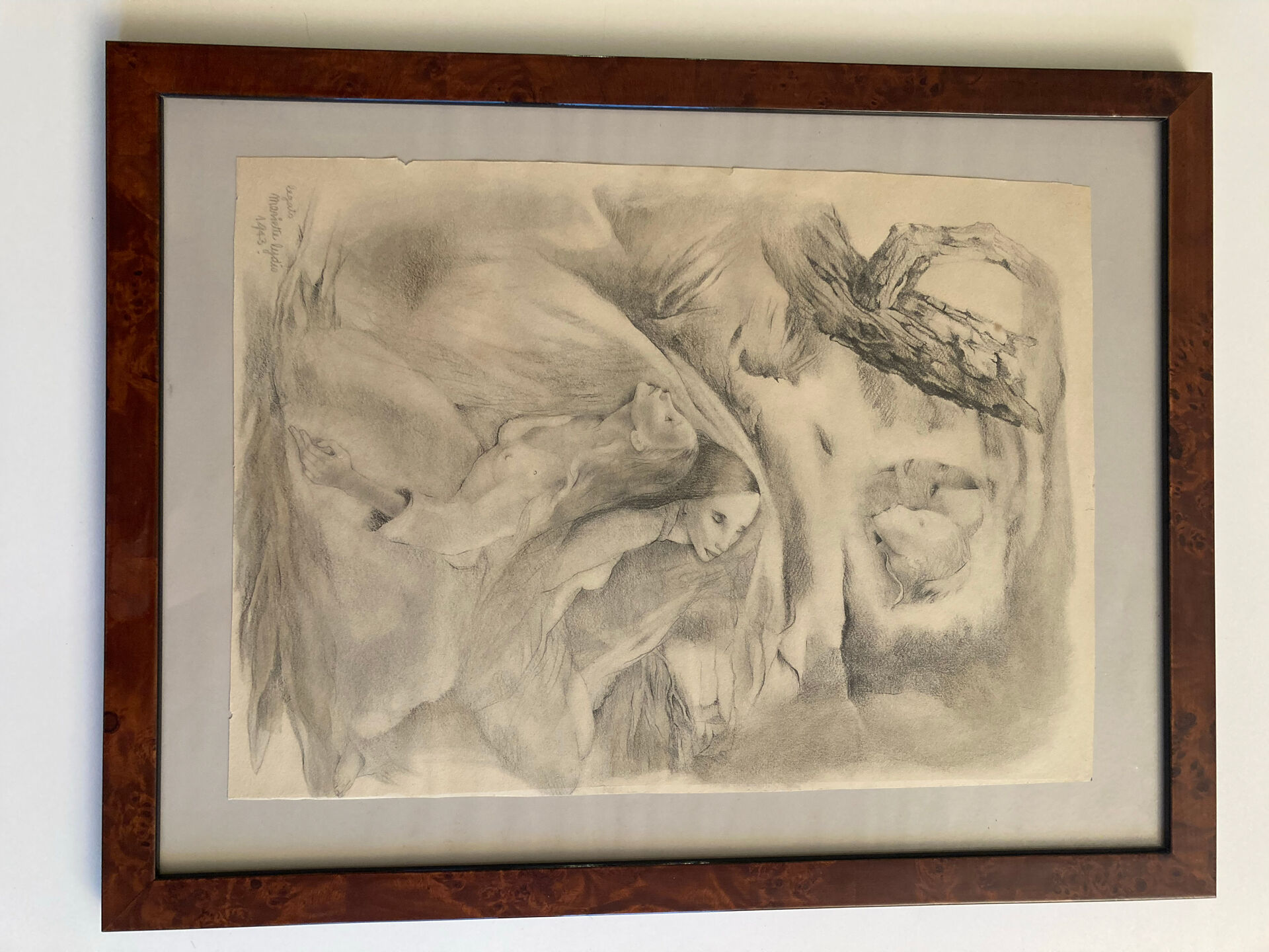 Lithograph titled, dated and signed Lydis Mariette (1887-1970)