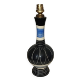 1950s ceramic lamp base