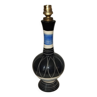 1950s ceramic lamp base