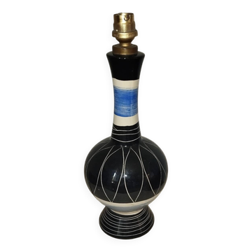 1950s ceramic lamp base