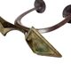 Art Deco style 2-armed candleholder, Germany, 1950s