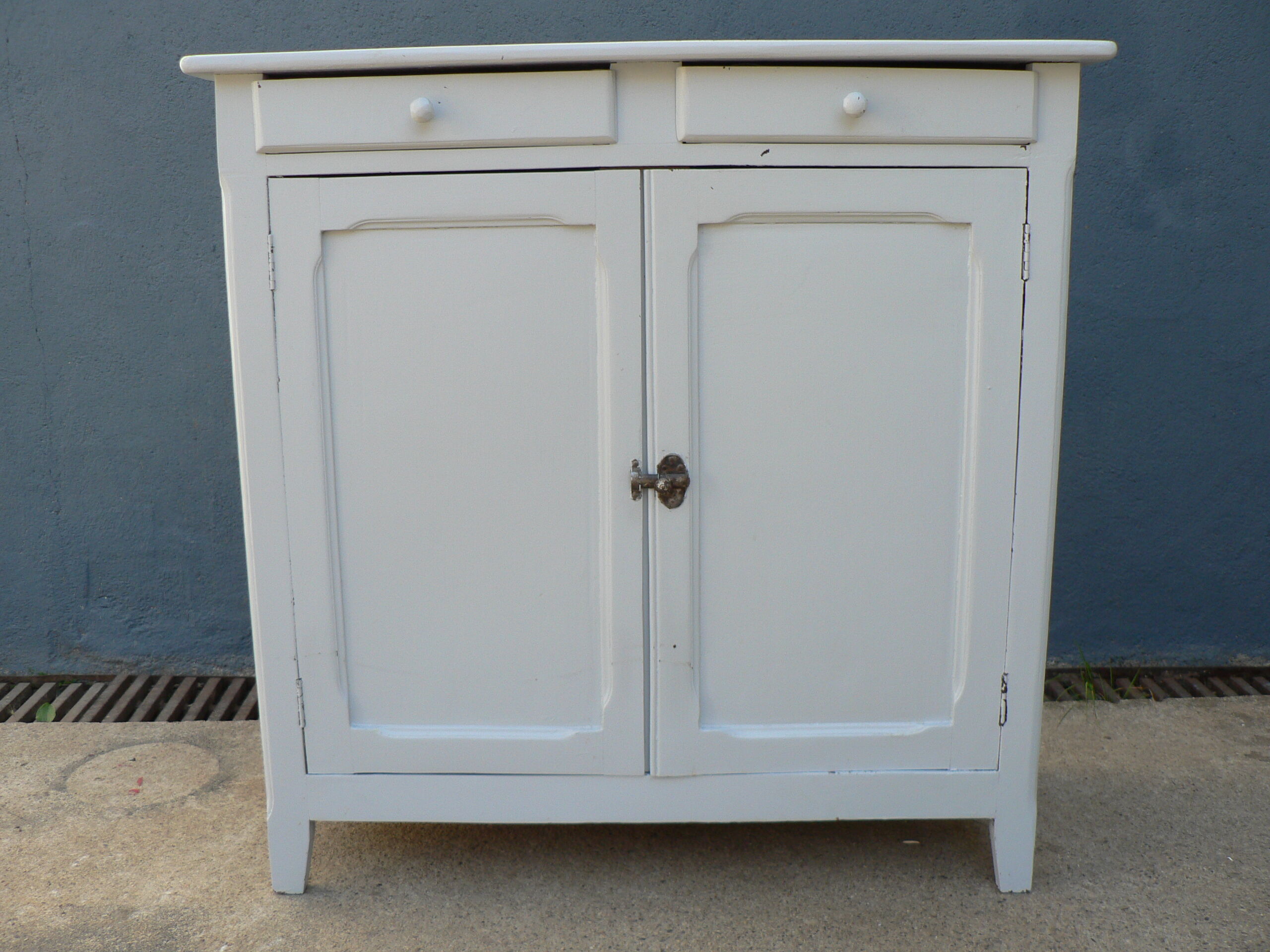 Paris buffet wood painted