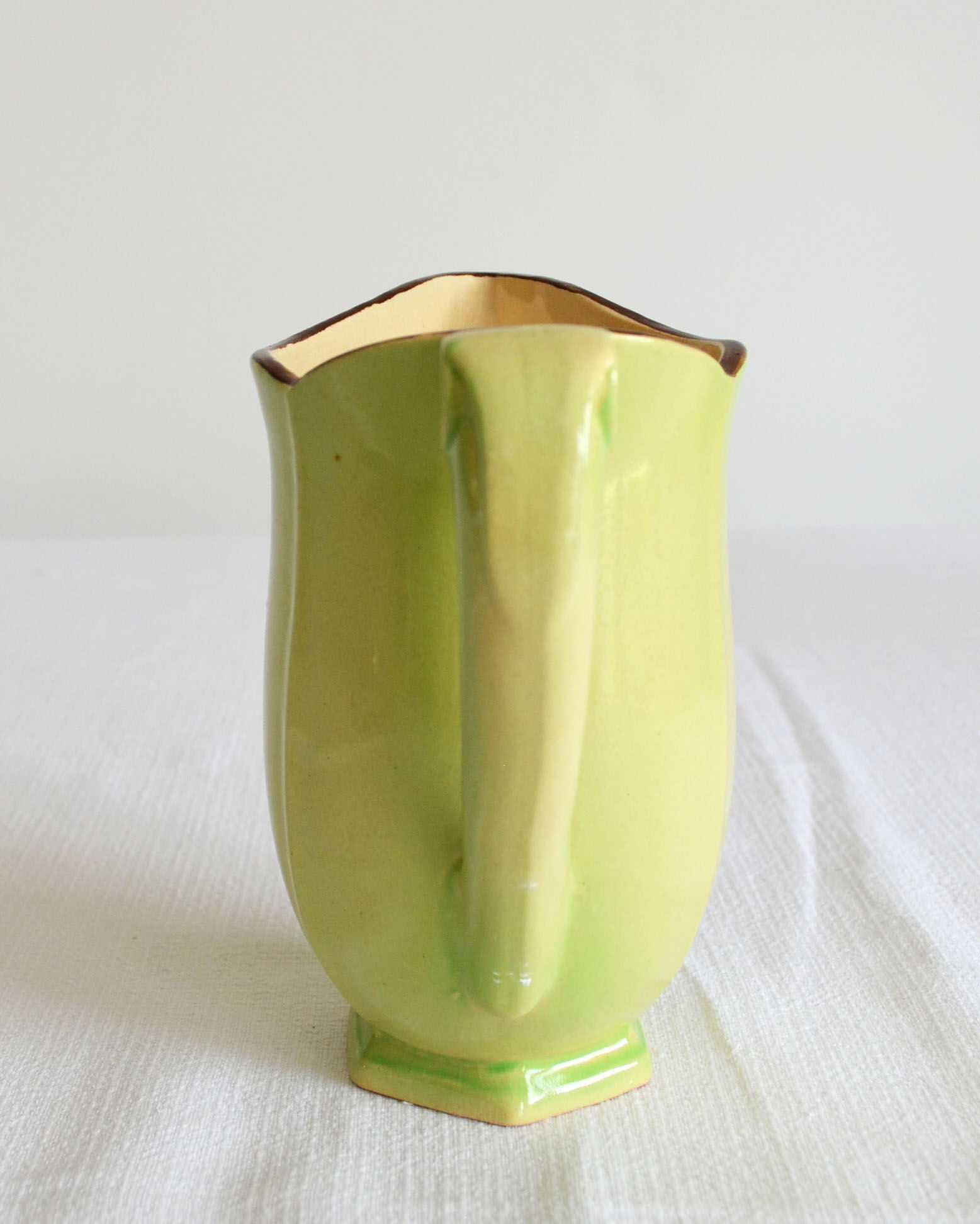 Niderviller art nouveau milk pot