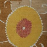 Hand knotted rug, vintage Turkish rug 68x105 cm