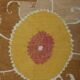 Hand knotted rug, vintage Turkish rug 68x105 cm