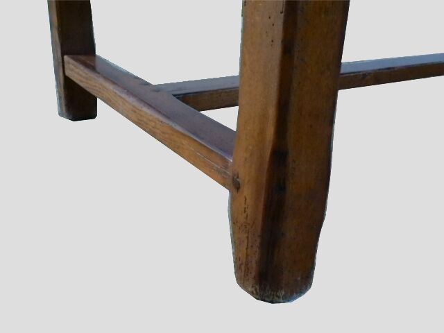 Massive old chene farm table