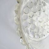 Moulded glass salad bowl