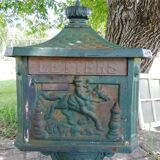 Old mailbox on foot