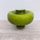 Mid-century design green glass Swedish table lamp, 1970s