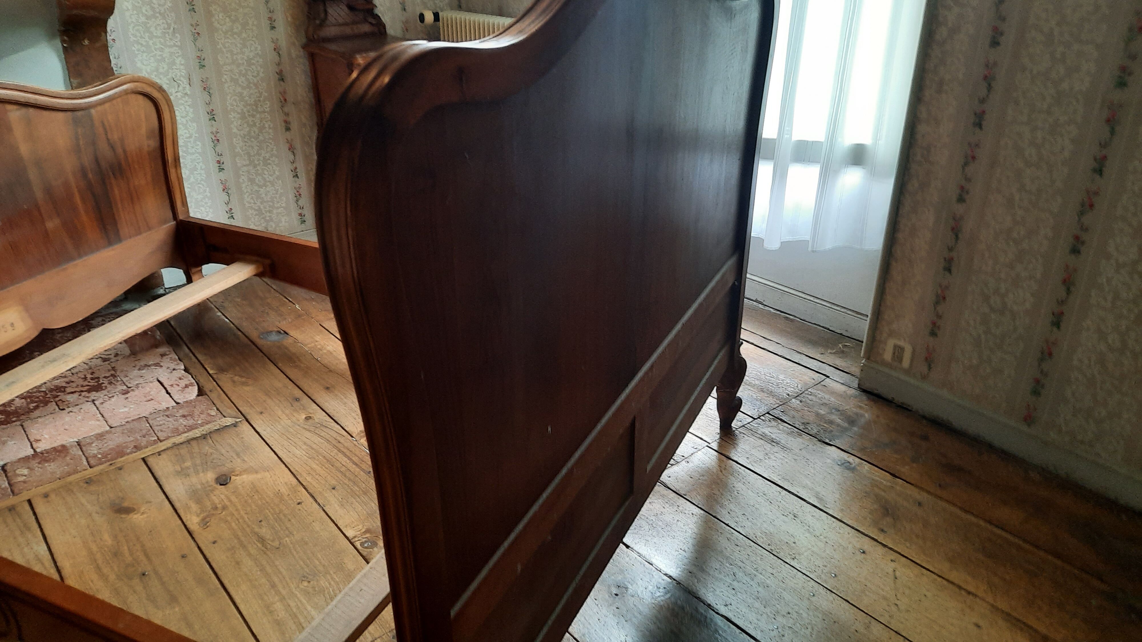 Bed style Louis XV rocaille