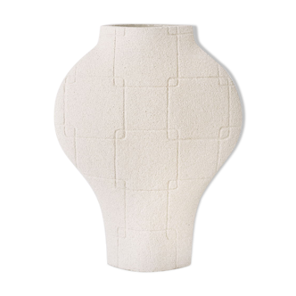 Vase en ceramique 'dal n°1 - blanc’