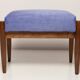 Vintage Violet Stool Mid-Century Violet, Edmund Homa, 1960s