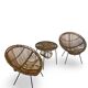 Vintage Rattan Lounge Set, 1960s