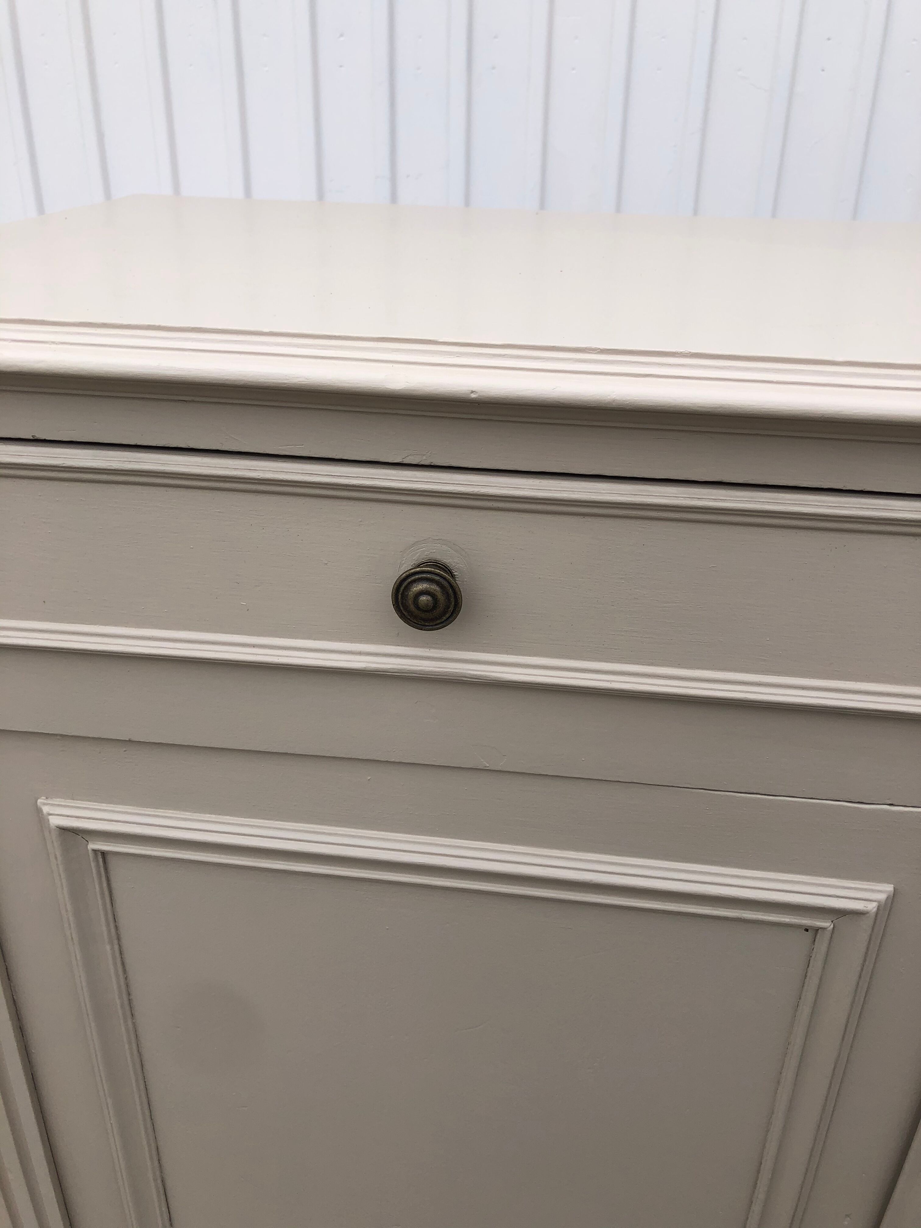 Old beige patina buffet