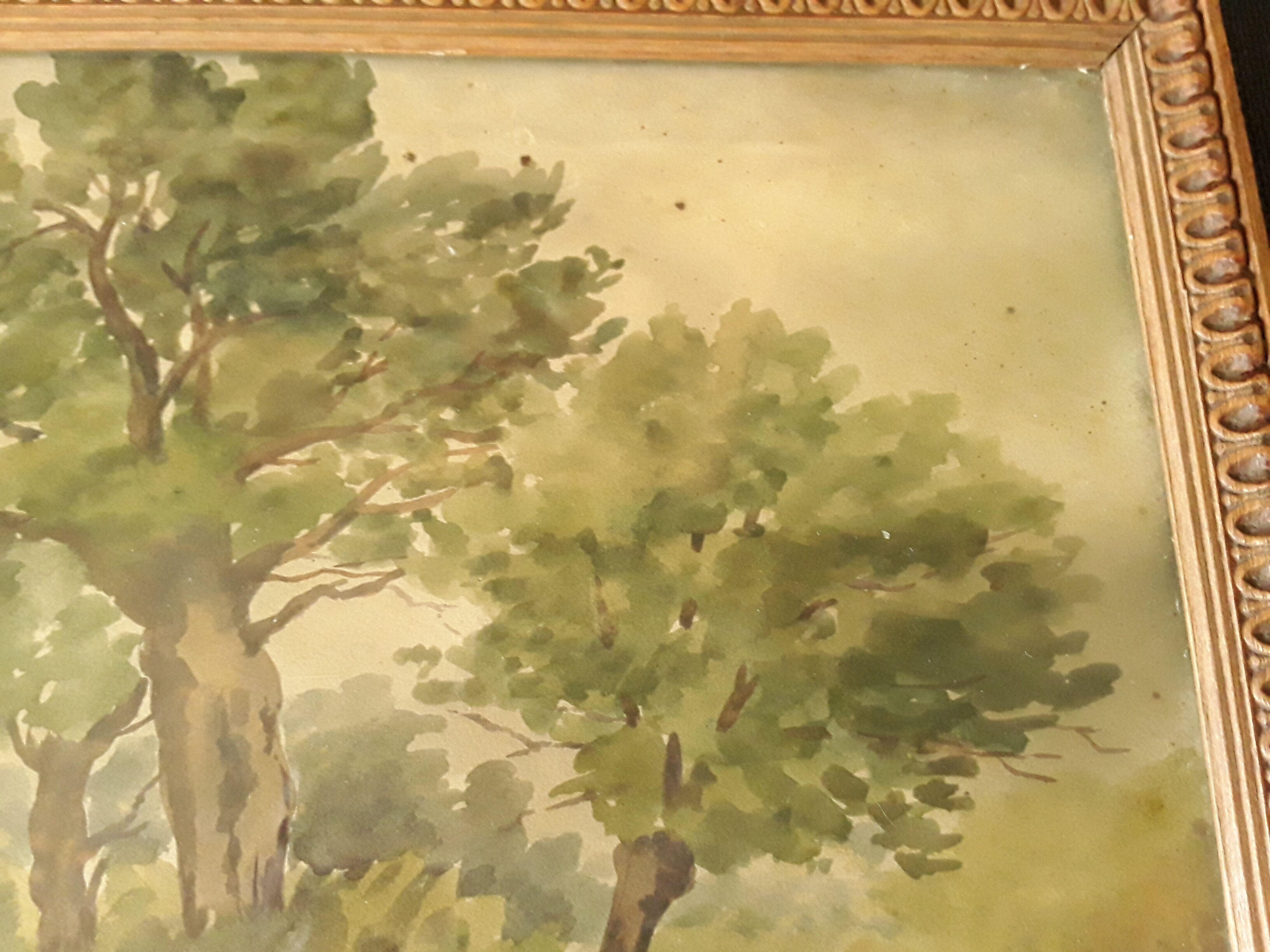 Old watercolor