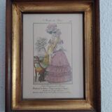 Framed fashion print