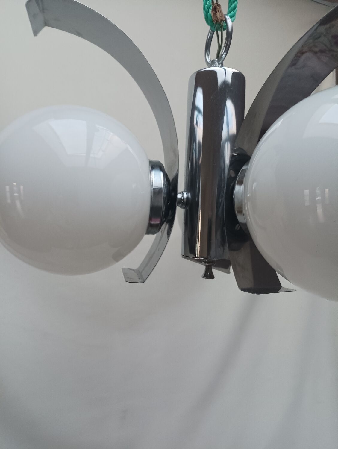 Lampe à suspension Space Age années 60/70