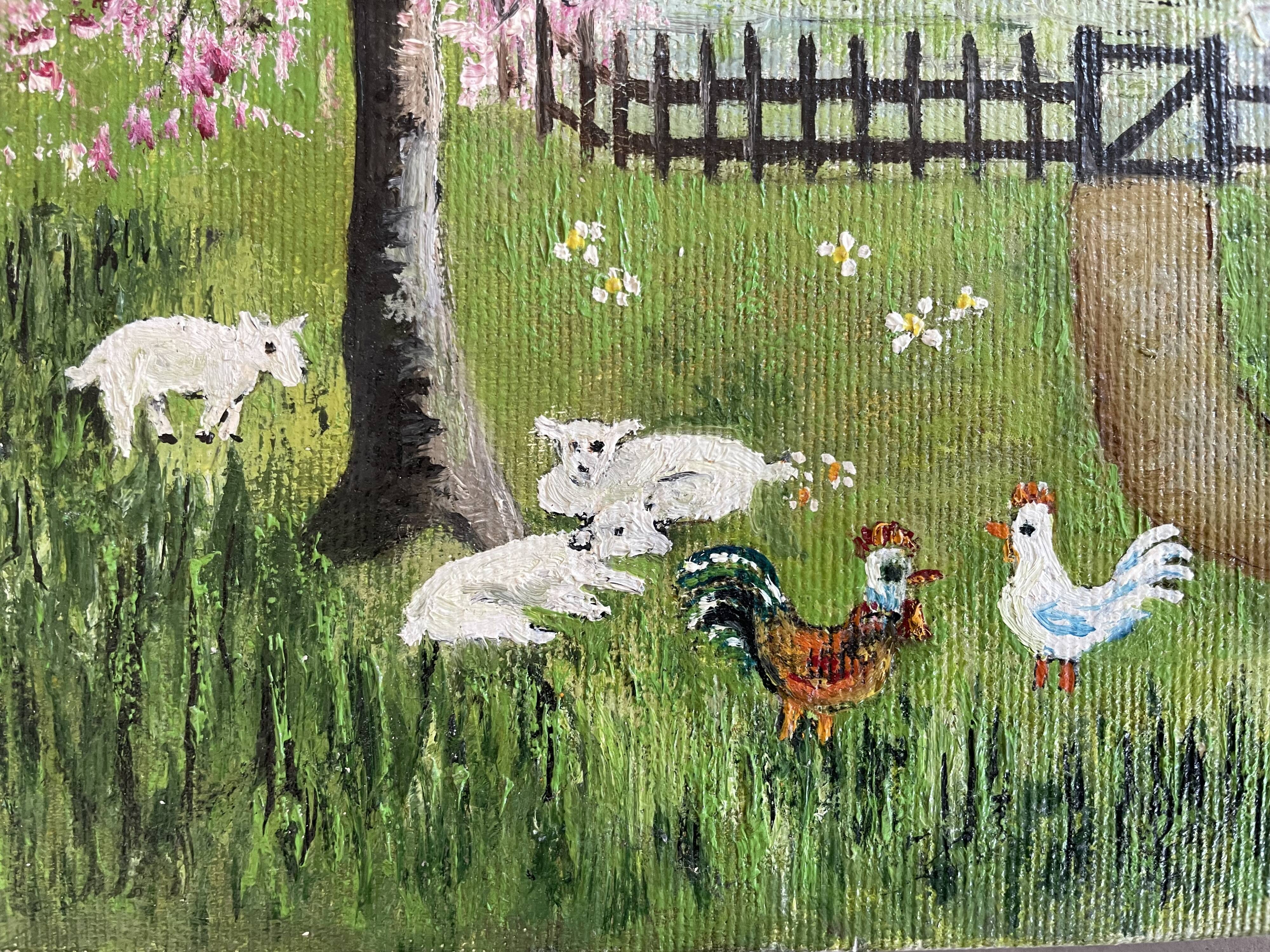 Tableau, toile art naïf