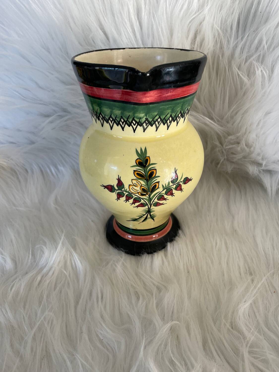 Henriot Quimper pitcher