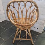 Rattan armchair