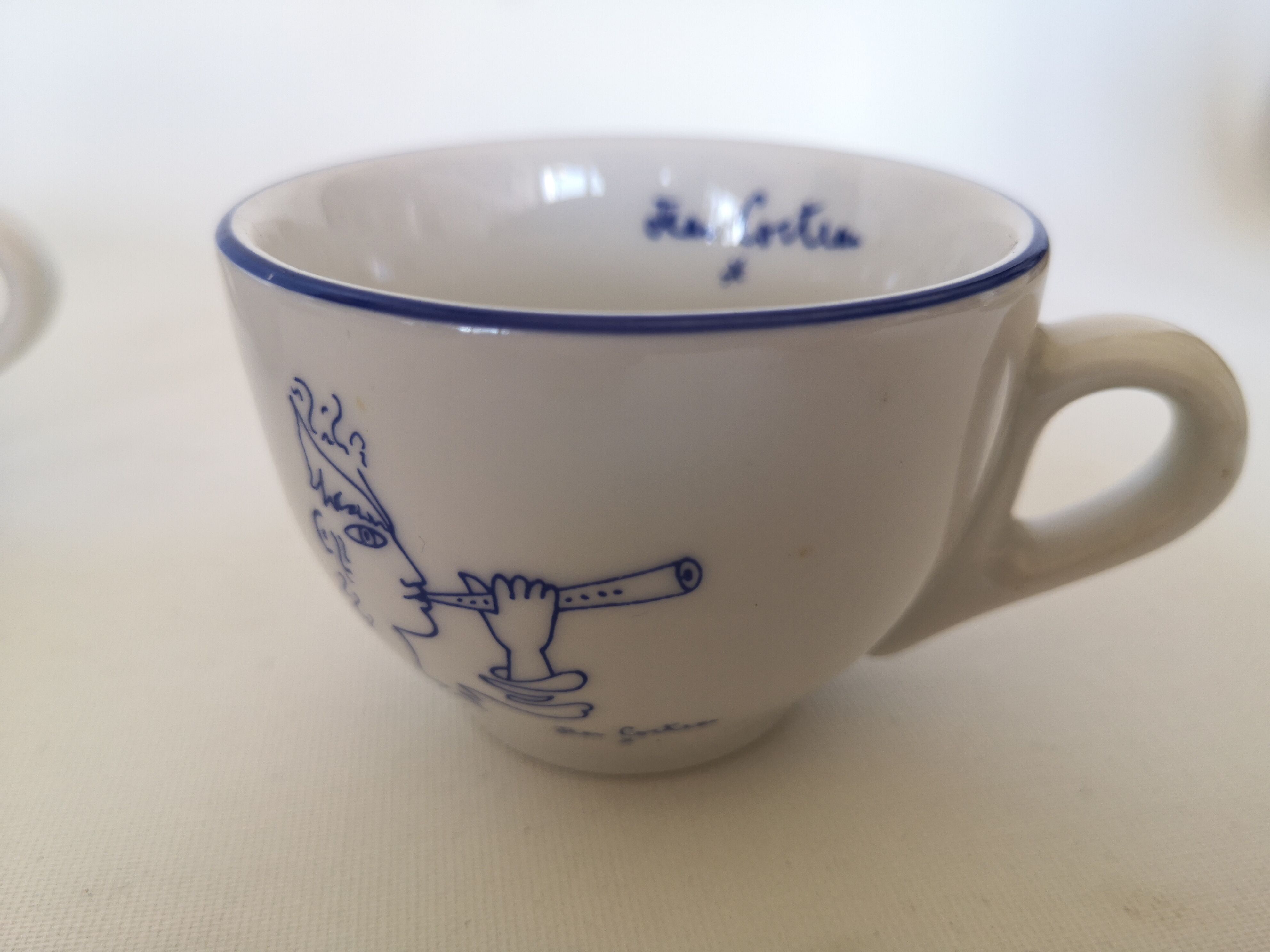 Jean Cocteau 4 cups set