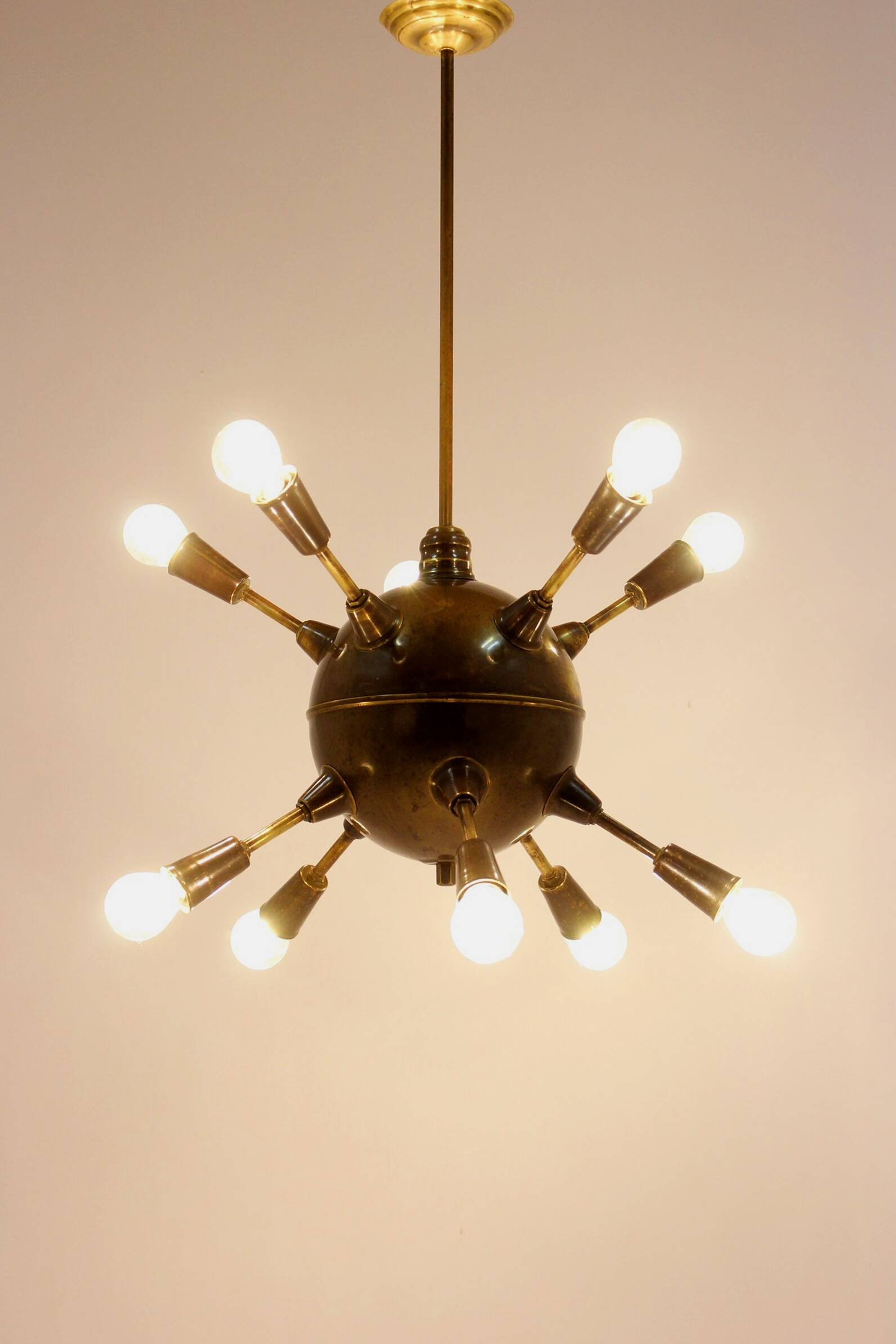 Vintage Sputnik Chandelier, 1960s