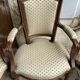 Louis XVI period cabriolet armchair