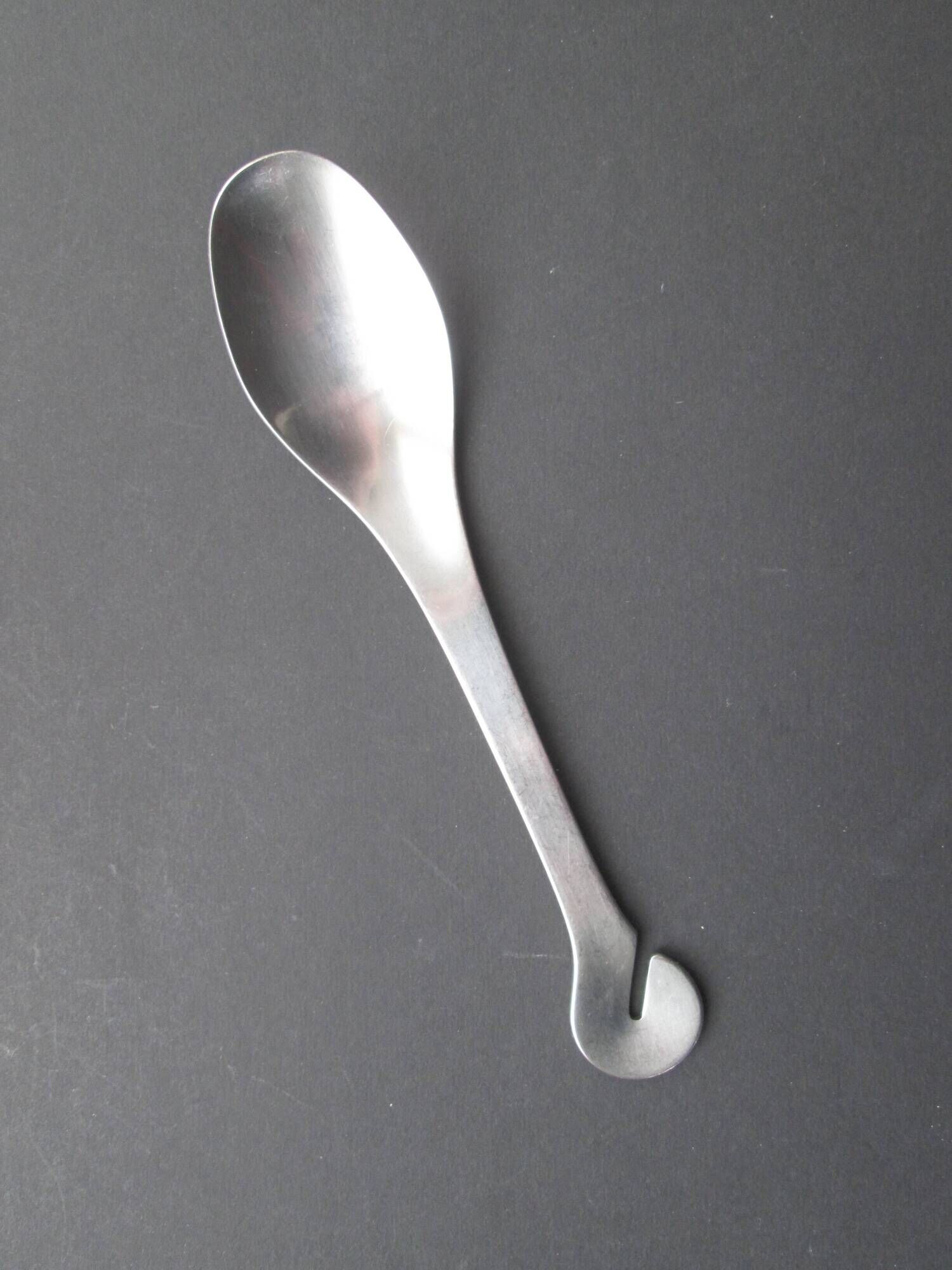 Danish modernist stainless steel 31 pc  EASY monobloc 1960s flatware cutlery set by Lundtofte
