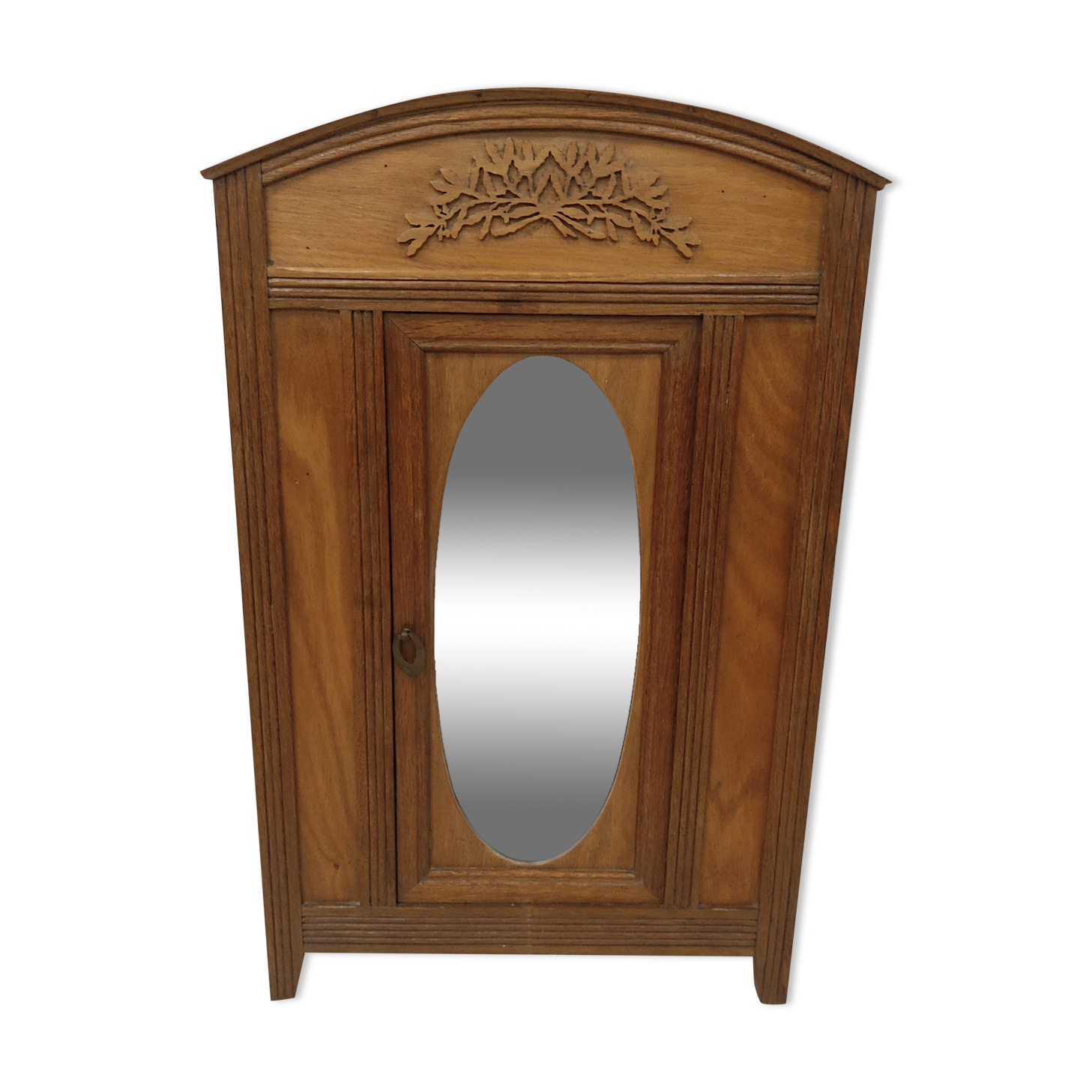 Antique medicine cabinet mirror