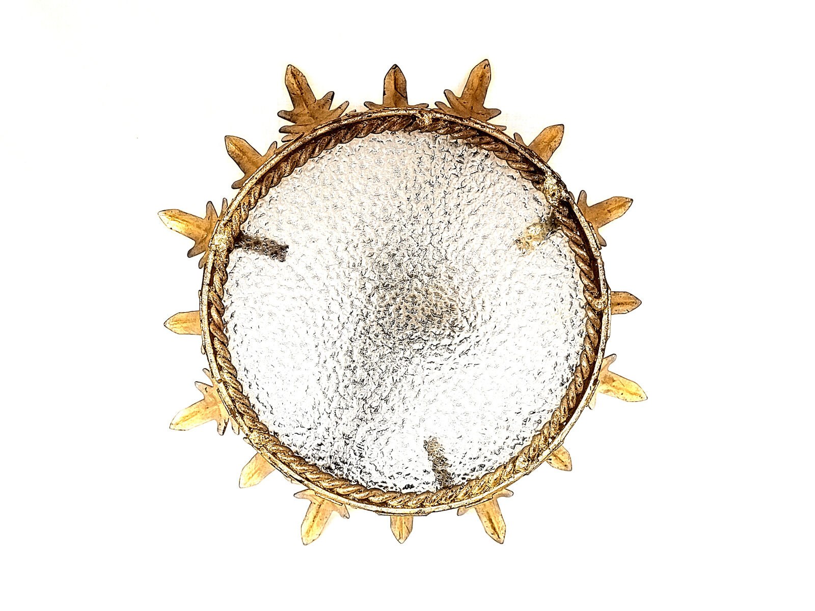 Plafonnier soleil vintage