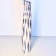 Vase en porcelaine blanche et bleue par Jindřich Marek pour Royal Dux, République tchèque