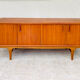 Scandinavian teak row