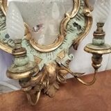 Venetian style wall lamp