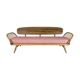 Vintage sofa ercol studio - blond and pink
