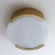 Large Melange ceiling light Brass & Natural Alabaster Kelly Wearstler