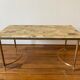 Table basse onyx & marbre